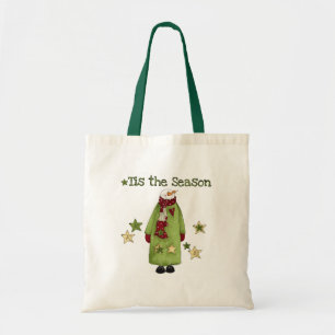 Tote Bag Snowman Tis la saison