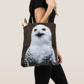 Tote Bag Snowy Owl stcnm (De près)