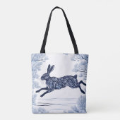 Tote Bag Snowy Serenity (Dos)