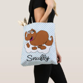 Tote Bag Snuffleupagus Doodley Graphic (De près)