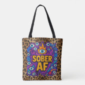 Tote Bag Sober AF -  (Dos)