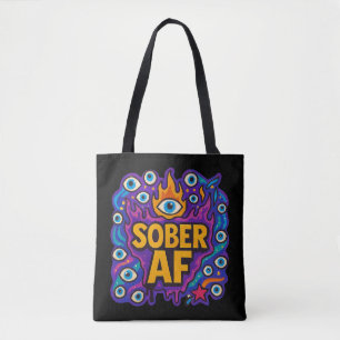 Tote Bag Sober AF -