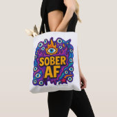 Tote Bag Sober AF - Tote (De près)