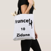 Tote Bag Soccer France, personnalisable (De près)