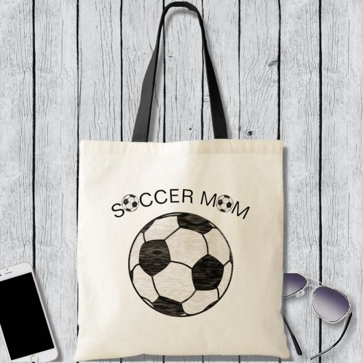 Tote Bag Soccer Mom