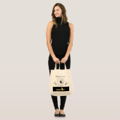 Tote Bag Société de coiffure moderne commerce (Devant (modèle))