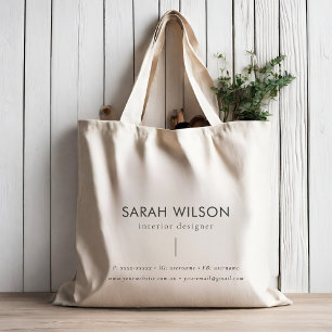 Tote Bag Société promotionnelle personnalisée minimaliste