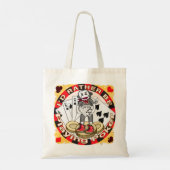 Tote Bag Sock Monkey poker (Dos)