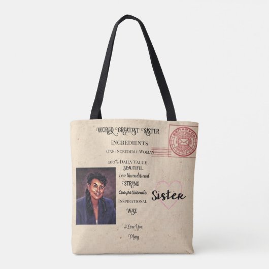 Tote Bag Soeur (Dos)