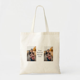 Tote Bag sœur frère famille ajouter photo message personnel