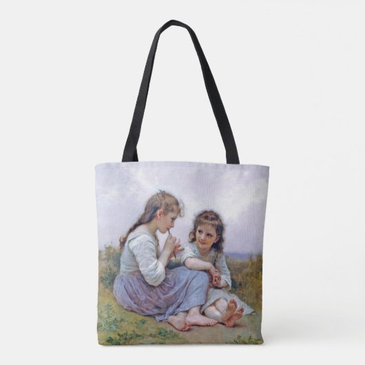 Tote Bag Soeurs, Bouguereau (Dos)