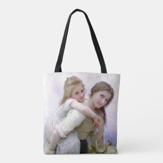Tote Bag Soeurs, Bouguereau (Dos)