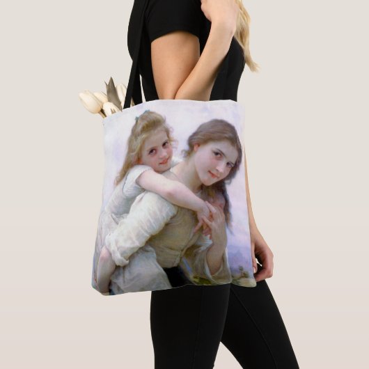 Tote Bag Soeurs, Bouguereau (De près)