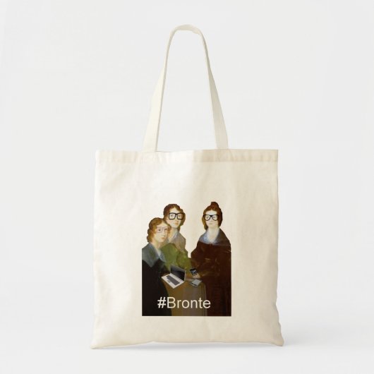 Tote Bag Soeurs de Bronte de hippie (Devant)