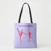 Tote Bag Soeurs de gymnastique Lilac (Devant)