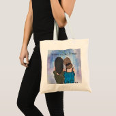 Tote Bag Soeurs et meilleurs amis (Devant (produit))