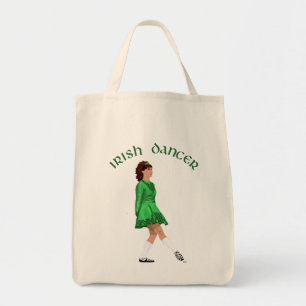 Tote Bag Soft Shoe Irish Dancer