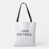 Tote Bag Softball Lover (Dos)