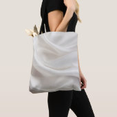 Tote Bag Soie blanche (De près)