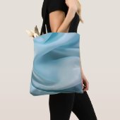 Tote Bag Soie bleue (De près)
