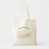 Tote Bag Soignée de la main tiré botanique (Devant)