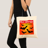 Tote Bag Soin d'Halloween sans bonbons sans noix 2-Côté All (Devant (produit))