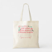 Tote Bag Soins esthétiques esthétiques mignonnes sous licen (Dos)