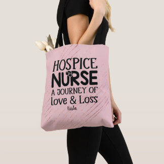 Tote Bag Soins infirmiers de l'hôpital Voyage rose