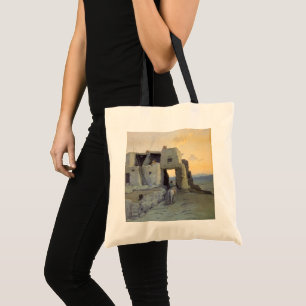 Tote Bag Soir, Pueblo de Walpi par Marion Kavagh Wachtel