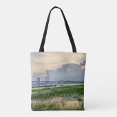 Tote Bag Soirée À Charleston Harbour (Dos)
