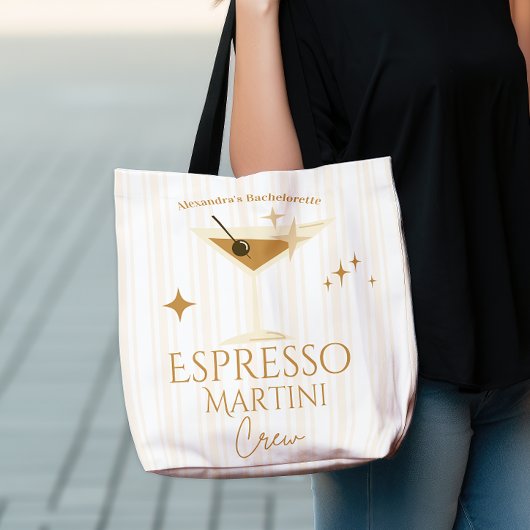 Tote Bag Soirée de Fiançailles Espresso Martini