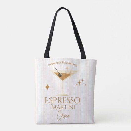Tote Bag Soirée EVJF Espresso Martini (Dos)