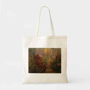 Tote Bag Soirée - La Veillée par Vincent van Gogh