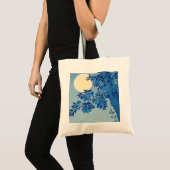 Tote Bag Soirée Lune Arbre Bleu Lune (Devant (produit))