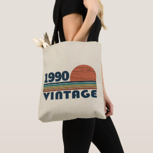 Tote Bag Soirée personnalisée vintage de 35 ans
