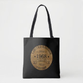 Tote Bag Soirée personnalisée vintage de 55 ans (Devant)