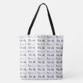 Tote Bag Sois idiot, ça va (Devant)