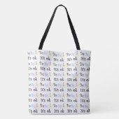 Tote Bag Sois idiot, ça va (Dos)