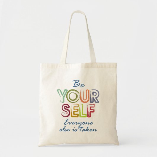 Tote Bag Sois toi-même (Devant)