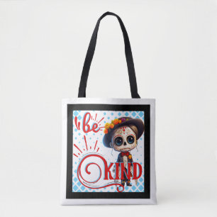 Tote Bag Sois un crâne à sucre