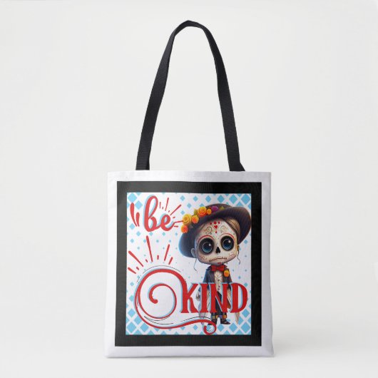 Tote Bag Sois un crâne à sucre (Devant)