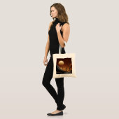 Tote Bag Solar Horizon Fourre-tout - Conception Solarpunk m (Devant (modèle))