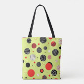 Tote Bag Solar Pop Abstract Geometric (Dos)
