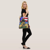Tote Bag Soldat Doxie (Sur le modèle)