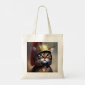 Tote Bag Soldat Spartan Cat (Dos)