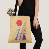 Tote Bag Soleil abstrait, ombres, reflets et structures (De près)