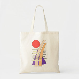 Tote Bag Soleil abstrait, ombres, reflets et structures