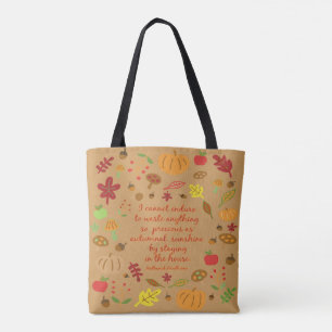 Tote Bag Soleil automnal