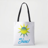 Tote Bag Soleil brillant (Devant)