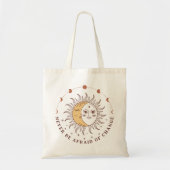 Tote Bag Soleil Céleste Et Lune Boho (Devant)